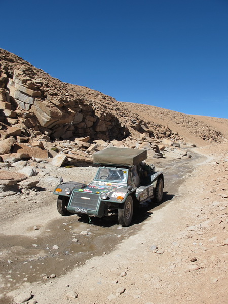 Trying to find our way to Uyuni